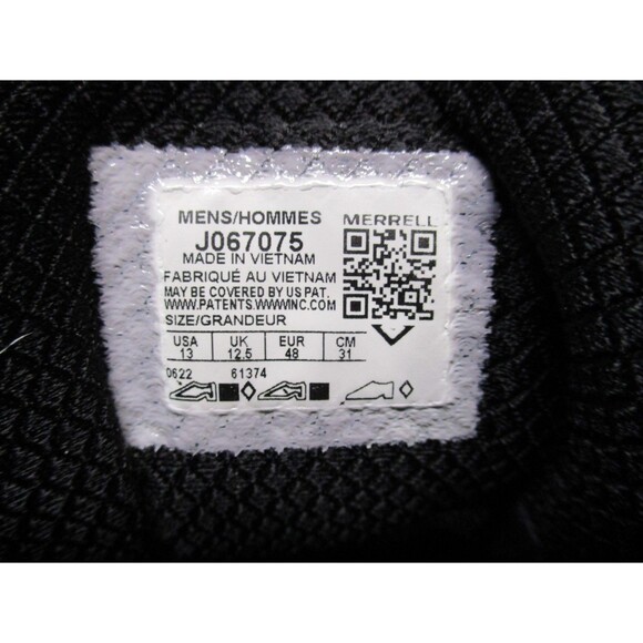 Merrell Mens Moab Speed Mid GTX Black Hiking Boots Gore-Tex Waterproof Size 13 main image 15